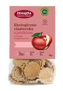 Zemanka ciastka z jabłkiem bezglutenowe bio 100 g