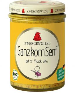 Zwergenwiese musztarda francuska bezglutenowa bio 160 ml