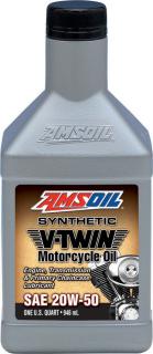 Amsoil 20W50 Synthetic Motorcycler Oil MCV