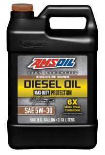 AMSOIL 5W30 Max-Duty Signature Series Diesel Oil DHD 3,784L