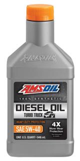 AMSOIL 5W40 Heavy-Duty Synthetic Diesel Oil ADO 0,946L