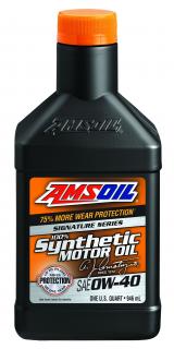 AMSOiL Signature Series 0W40 100% Synthetic Oil