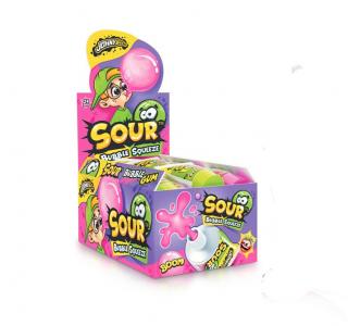 Guma w tubce kwaśna Sour Bubble Squeeze op.24 szt