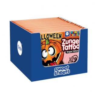 Papier jadalny z tatuażem HALLOWEEN - 25szt