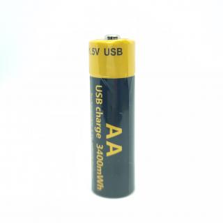 Bateria Akumulator Li-Ion 1.5V AA USB-C