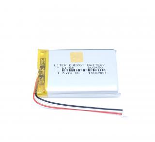 Bateria Akumulator Li-Poly 1500mAh 3.7V NTC JST 803450