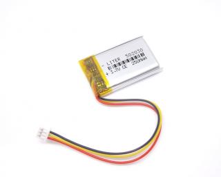 Bateria Akumulator Li-Poly 250mAh 3.7V NTC JST 502030