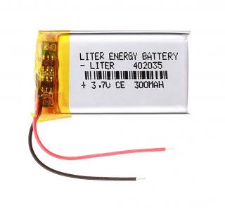 Bateria Akumulator Li-Poly 300mAh 3.7V 402035