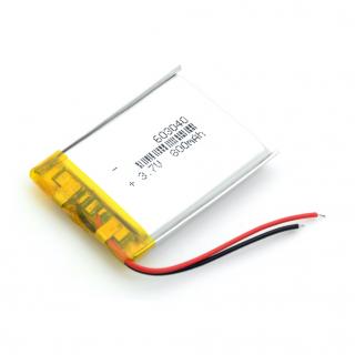 Bateria Akumulator Li-Poly 800mAh 3.7V 603040