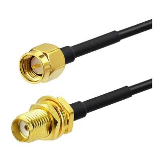 Kabel antenowy RG174 SMA-K Male to Female 3m