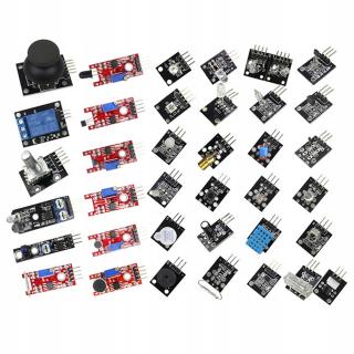 Zestaw czujników sensorów Arduino 37 elementów