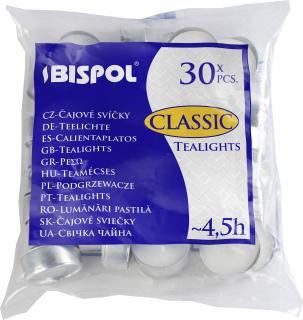 Bispol Classic, podgrzewacze, 30 sztuk