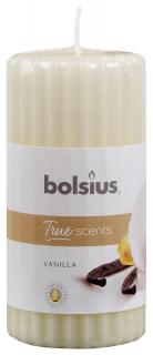 Bolsius True Scents, Wanilia, świeca pieńkowa zapachowa 120/58mm