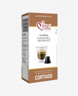 Italian Coffee Cortado - Kapsułki do Nespresso 10 sztuk