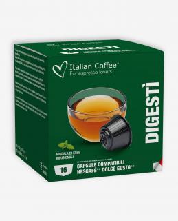 Italian Coffee Digesti - Kapsułki do Dolce Gusto 16 sztuk