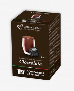 Italian Coffee Mleczna Czekolada - Kapsułki do Cafissimo 12 sztuk
