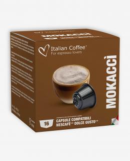 Italian Coffee Mokacci - Kapsułki do Dolce Gusto 16 sztuk
