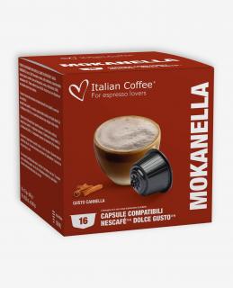 Italian Coffee Mokanella - Kapsułki do Dolce Gusto 16 sztuk