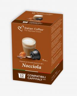 Italian Coffee Orzechy Laskowe Nocciola - Kapsułki do Cafissimo 12 sztuk