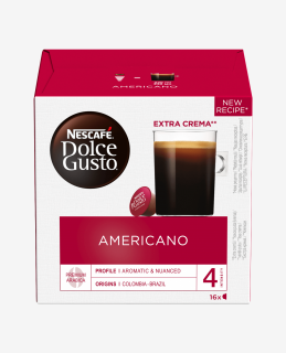 Nescafe Dolce Gust Grande Americano Kapsułki z kawą 16 sztuk
