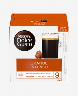 Nescafe Dolce Gust Grande Intenso Kapsułki z kawą 16 sztuk