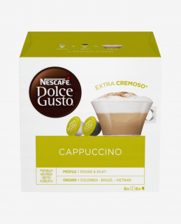Nescafe Dolce Gusto Cappuccino Kapsułki z kawą 16 sztuk