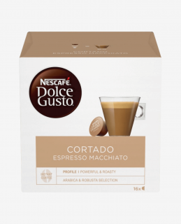 Nescafe Dolce Gusto Cortado Espresso Kapsułki z kawą 16 sztuk