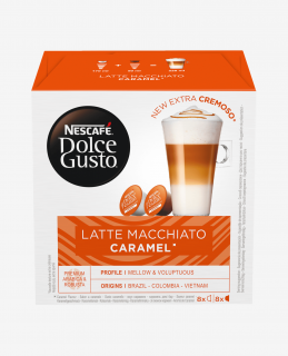 Nescafe Dolce Gusto Latte Macchiato Caramel Kapsułki z kawą 16 sztuk