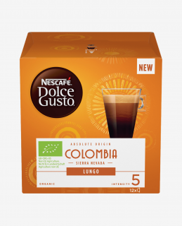 Nescafe Dolce Gusto Lungo Colombia Kapsułki z kawą 12 sztuk