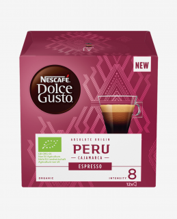 Nescafe Dolce Gusto Peru Espresso Kapsułki z kawą 16 sztuk