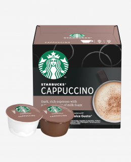 Starbucks Dolce Gusto Cappuccino Kapsułki z kawą 12 sztuk