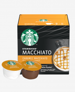 Starbucks Dolce Gusto Latte Macchiato Caramel Kapsułki z kawą 12 sztuk