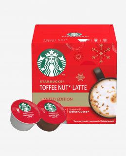 Starbucks Dolce Gusto Latte Toffee Nut Kapsułki z kawą 12 sztuk