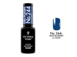 Lakier hybrydowy VICTORIA VYNN Gel Polish Color SERENITY GARDEN 244 FRESH BLUEBERRY 8 ml