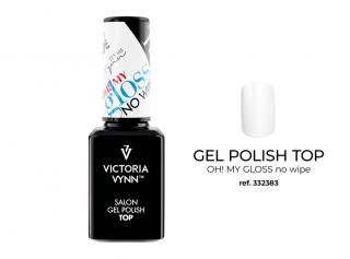 OH ! MAY GLOSS No Wipe Nowy Top z intensywnym połyskiem 15 ml