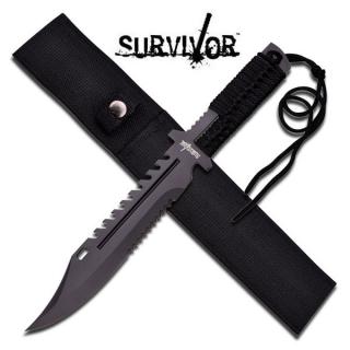 DUŻY NÓŻ SURVIVOR USA OSTRZE STAŁE 34 cm HK-769BK