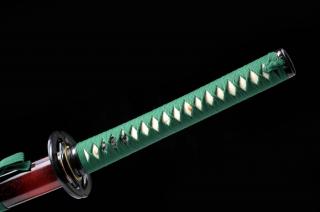 MIECZ SAMURAJSKI KATANA JAPOŃSKA DO TRENINGU STAL 1060 KOD + STOJAK BL-5