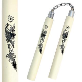 Nunchaku Piankowe Biały Smok 802-W