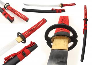 PROF JAPOŃSKI MIECZ WAKIZASHI KRÓTSZA KATANA TRENINGOWY STAL 1060 JOTS10RW