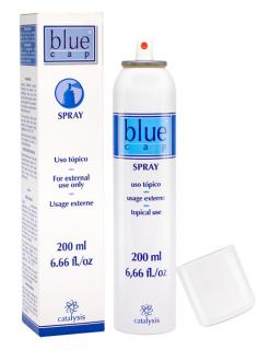 Blue Cap Spray łagodzący AZS ŁZS stany zapalne skóry 200ml