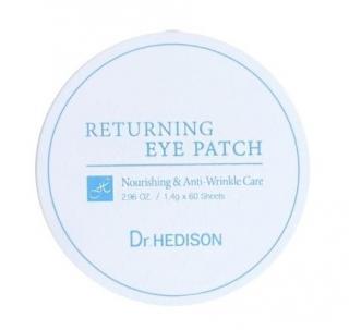 Dr.Hedison Returning Eye Patch Przeciwzmarszczkowe i odżywiające płatki pod oczy 60szt.