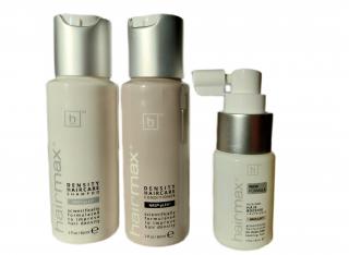 Hairmax Density Mini Zestaw szampon 60ml + odżywka 60ml + booster 30ml