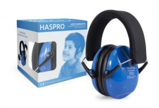 Haspro Kids Earmuffs Niebieskie nauszniki ochronne dla dzieci 