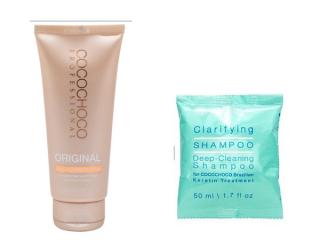 Zestaw Cocochoco Original Keratyna do Włosów 100ml + Cocochoco Clarifying Shampoo głęboko oczyszczający szampon do włosów 50ml