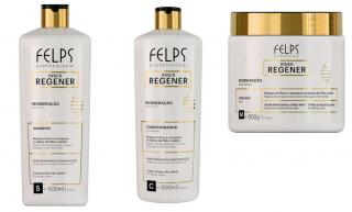 Zestaw Felps Inner Regener szampon regenerujący 500ml + odżywka regenerująca 500ml + maska regenerująca do włosów 500g