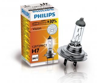 PHILIPS H7 VISION 12V 55W +30% nr. kat.12972PRC1