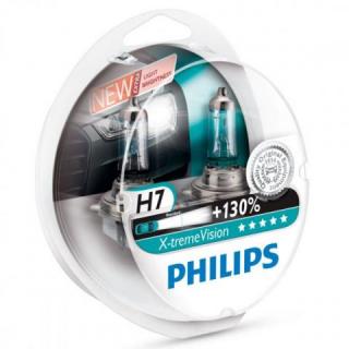 PHILIPS H7 X-tremeVision 12V 55W SET 2szt. 130% więcej światła nr. kat. 12972XV+S2
