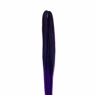 Czarny-fiolet - Kanekalon (#OMB 1B/Purple)