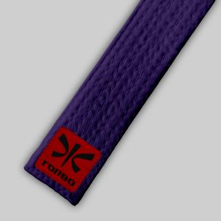 pas purpurowy basic (4cm, bawełna)