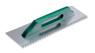 Stalco paca zębata nierdzewna 380 x 130 mm, ząb 6x6mm - S-37306